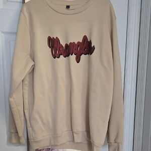 Wrangler Beige Crew Neck Sweater